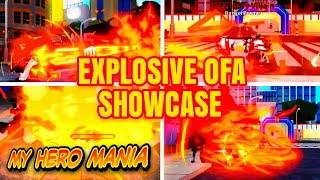 Explosive OFA Best Evolution Quirk | MyHeroMania | ROBLOX