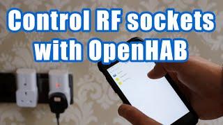 Control RF Devices from OpenHAB or Home Assistant