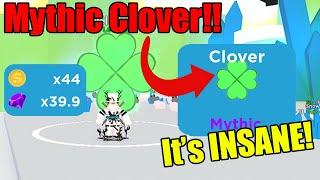 HATCHING THE *MYTHIC CLOVER* IN ORE MAGNET SIMULATOR!! (Roblox)