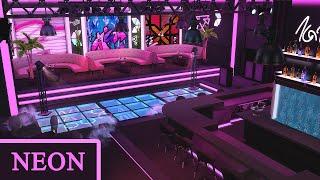 KARAOKE BAR NEON  || The Sims 4: Stop Motion (No CC)