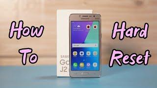 How To Hard Reset Samsung Galaxy J2 Prime | Tutorials