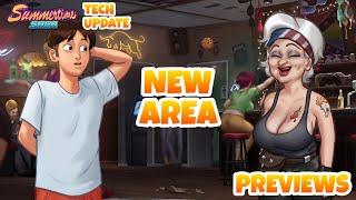 NEW BIKERS BAR AREA, NEW DORIS OUTFIT & MORE! Summertime Saga (Tech Update) - Previews (Part 51)