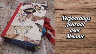 verjaardags journal voor melanie ~ oa met printables from gudrunshappyjournals.de