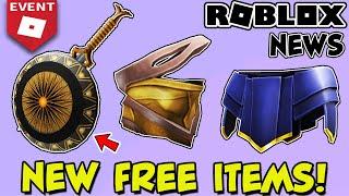 HOW TO GET NEW *FREE* ITEMS WONDER WOMAN EVENT - Themysciran Armor, Armored Skirt, Sword & Shield