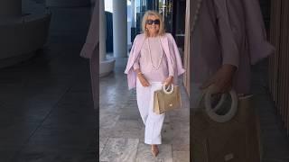 Chic and classy outfits for mature women over 50 #fashion#ootd#over60style#style #elegantstyle