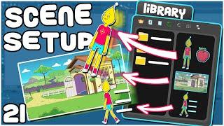Scene SETUP, LIBRARY and TEMPLATES | Toon Boom Harmony Tutorial | Part 21