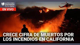 Aumenta la cifra de muertos por los incendios en California | Edición Digital 15 de enero de 2025