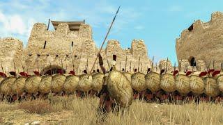 300 SPARTANS CASTLE DEFENCE - Mount & Blade 2 BANNERLORD