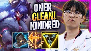 ONER IS SO CLEAN WITH KINDRED! - T1 Oner Plays Kindred JUNGLE vs Lee Sin! | Season 2024