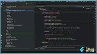 Flutter Flustered - Open Android Module in Android Studio Iguana