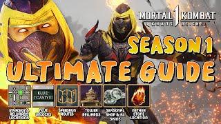 MK1 Season 1 Ultimate Guide: Invasions Maps, Klues, Skins, Towers & More