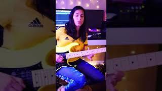 Nili Brosh plays the solo from Wasted Years - Iron Maiden