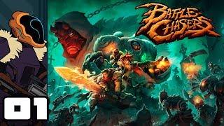 Let's Play Battle Chasers: Nightwar - PC Gameplay Part 1 - Welcome To Harm's Way