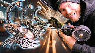 I use NEW multi Welding Tech to build a Robotic Scorpion Cocktail Army Honest review