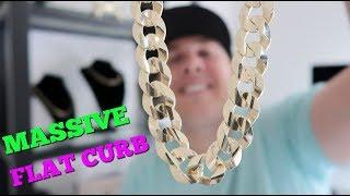 MASSIVE GOLD CURB chain!!!