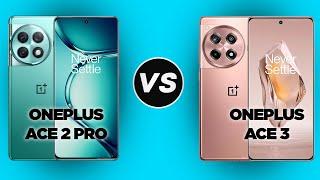 OnePlus Ace 2 Pro vs OnePlus Ace 3 #comparison #mobileversus