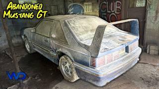 First Wash in 25 Years: BARN FIND Mustang GT! | Car Detailing Restoration