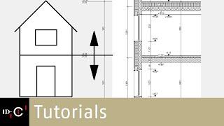 ARCHICAD Tutorial | Geschosshöhen über Schnitte und Ansichten ändern