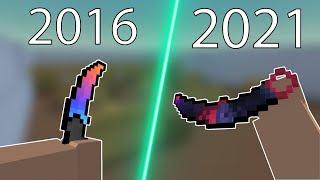 The Karambit Evolution : 2016 to 2021 - Block Strike