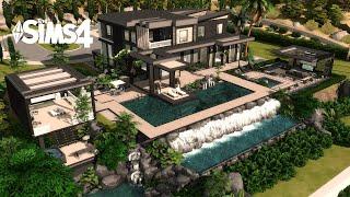 MODERN MANSION | NoCC | Stop Motion | SIMS 4