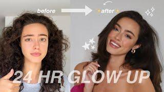 Victoria’s Secret Angel Makeover | Blowout routine, how I got into modeling, VS ANGEL MAKEUP