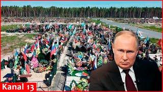 Putin is a mass murderer of his own army; he brings to army only death, destruction and devastation