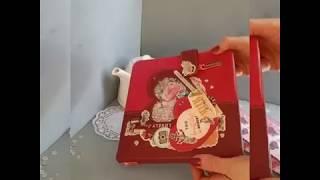 Обзор альбома в кожзаме. Фотоальбом ручной работы, Handmade, Scrapbooking