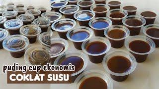 LARIS MANIS, 1 RESEPNYA JADI 35 CUP PUDING COKLAT