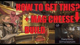 [WARFRAME] How To Get The "Sanctum Simulacrum" + Smite Armatus Cheese Build | Dante Unbound