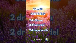  DIY Zomer Olie Blend met 3 Ingrediënten #shorts #shortvideo