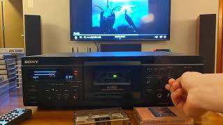 Sony TC-KA3ES Cassette Deck Demo