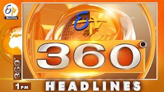 1 PM | 8th June 2025 | ETV 360 | News Headlines | ETV Telangana