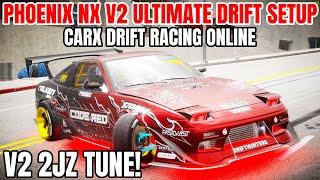 CarX Drift Racing 2JZ Phoenix NX V2 Ultimate Drift Setup!