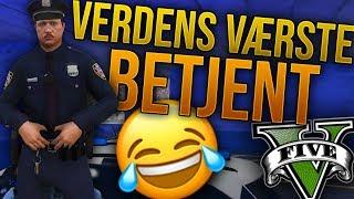 GTA 5 RP - VERDENS VÆRSTE BETJENT! - GTA V DANSK FIVEM (RP)