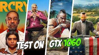 GTX 1060 6gb - Test in Far Cry Series in 2024