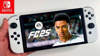 EA Sports FC 25 on Nintendo Switch OLED Gameplay Review