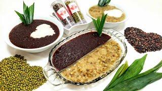 RESEP BUBUR KACANG HIJAU KETAN HITAM YANG PASTI ENAK DAN EMPUK