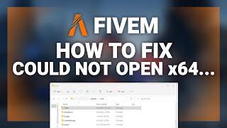 FiveM – How to Fix “Could not open x64/audio/…” Error! | Complete 2024 Guide