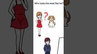 Who look the most like her  MAZE #game #riddle #shorts
