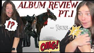 (PT.1)(100/10)FELIP - 7sins - Album Review|REACTION