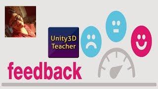 Suman uniyal Game Developer@Logic simplified Pvt ltd- Feedback about Unity3dTeacher channel