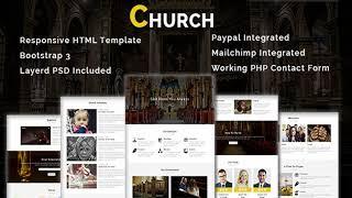 CHURCH - Multipurpose Responsive HTML Template | Themeforest Website Templates and Themes