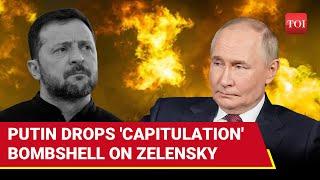 'Stop Resisting Russia': Putin's Ukraine Reality Check; Tells Zelensky 'Don't Surrender' But...