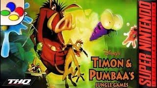 Longplay of Timon & Pumbaa's Jungle Games