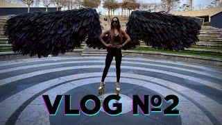 VLOG №2. Подготовка на фитнес бикини и артистик модель. Создали механические #крыльяангела #fitangel