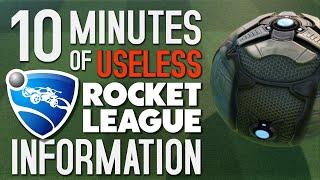 10 Minutes of Useless (but interesting) Facts about Rocket League