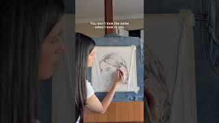 Two months later  #gracieabrams #art #artist #painting #shorts #viralvideo #painter #realism #tsou