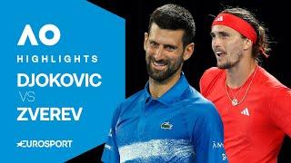 Novak Djokovic vs Alexander Zverev | Australian Open Charity Match 2025 Highlights 