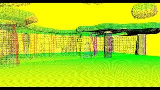 3D Terrain Engine Test 4 Part 1 - Transvoxel & Frustum Culling Fix