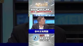 藍委提案「總統改二輪制」？尚毅夫：翁曉玲中文程度有問題？